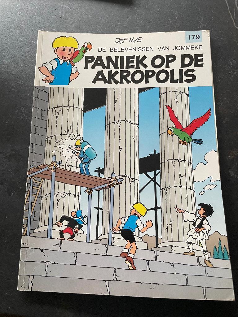 Jommeke paniek op de Akropolis 179, Boeken, Stripverhalen, Eén stripboek, Ophalen of Verzenden, Gelezen