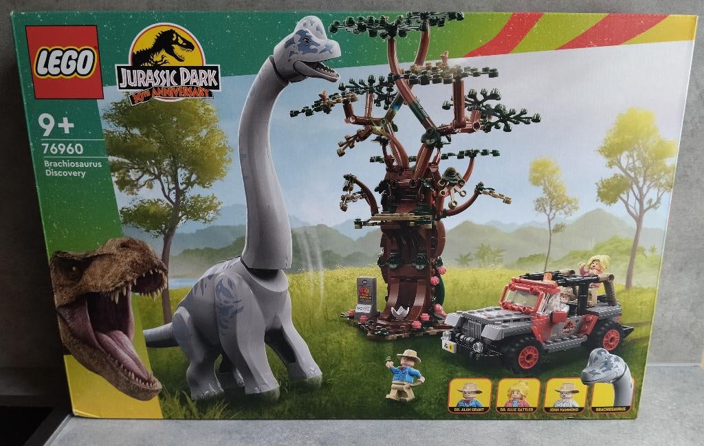 lego jurassic world 76960 brachiosaurus ontdekking, Ophalen of Verzenden, Nieuw, Complete set, Lego
