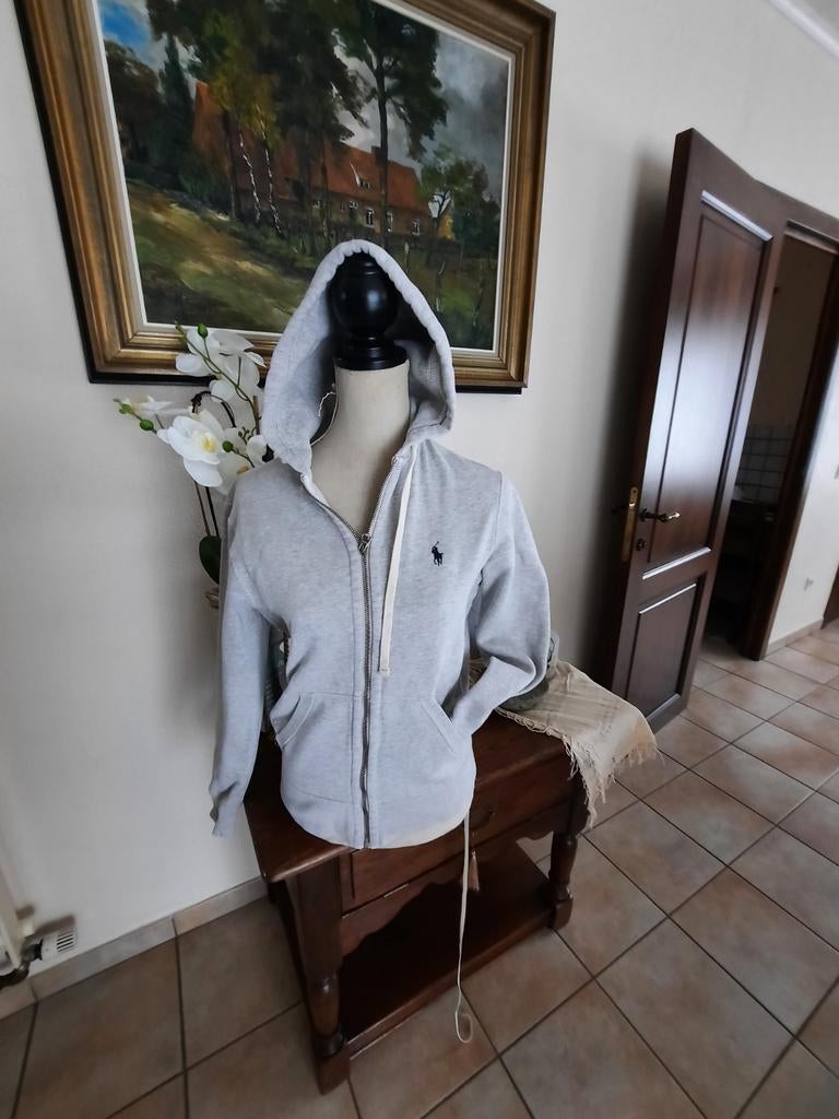 Grijze vest Ralph Lauren maat XS of 164,Unisex, Kleding | Dames, Ophalen, Polo Ralph Lauren, Zo goed als nieuw, Maat 34 (XS) of kleiner