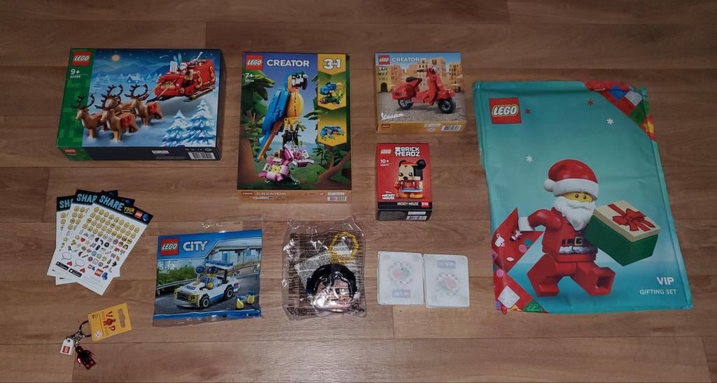 Diverse nieuwe Lego sealed.
- 30352 City Police Car 4 euro
-, Ophalen, Sleutelhanger, Lego, City