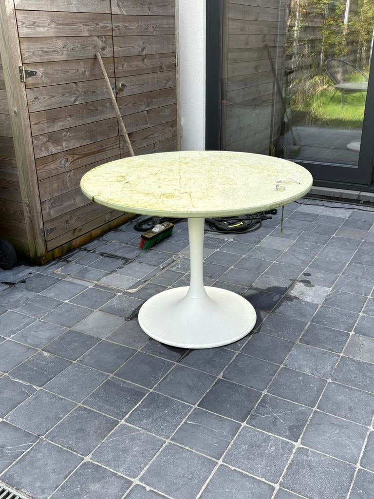 Ikea Docksta poot, Tuin en Terras, Tuintafels, Ophalen, Zo goed als nieuw