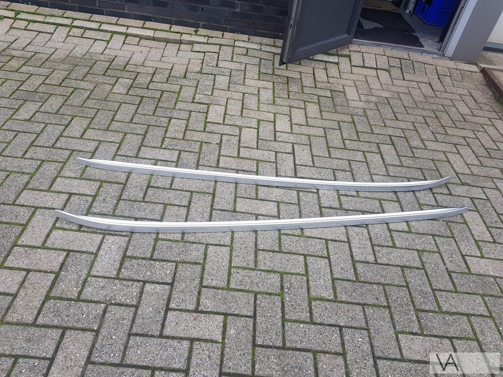 Volvo V90 2017 - 2022 dakrail roofrail set zilver chroom 100, -, -, Haillon arrière, Enlèvement