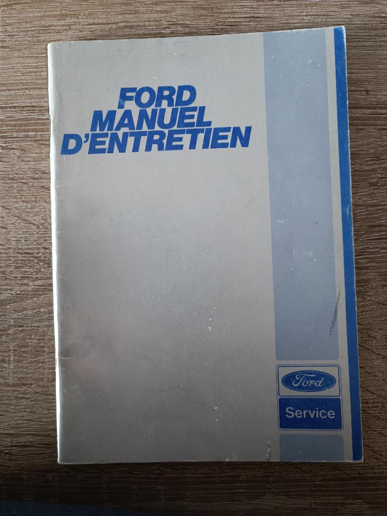 Manuel d'entretien Ford d'octobre 1980 (voir liste), Autos : Divers, Modes d'emploi & Notices d'utilisation, Envoi