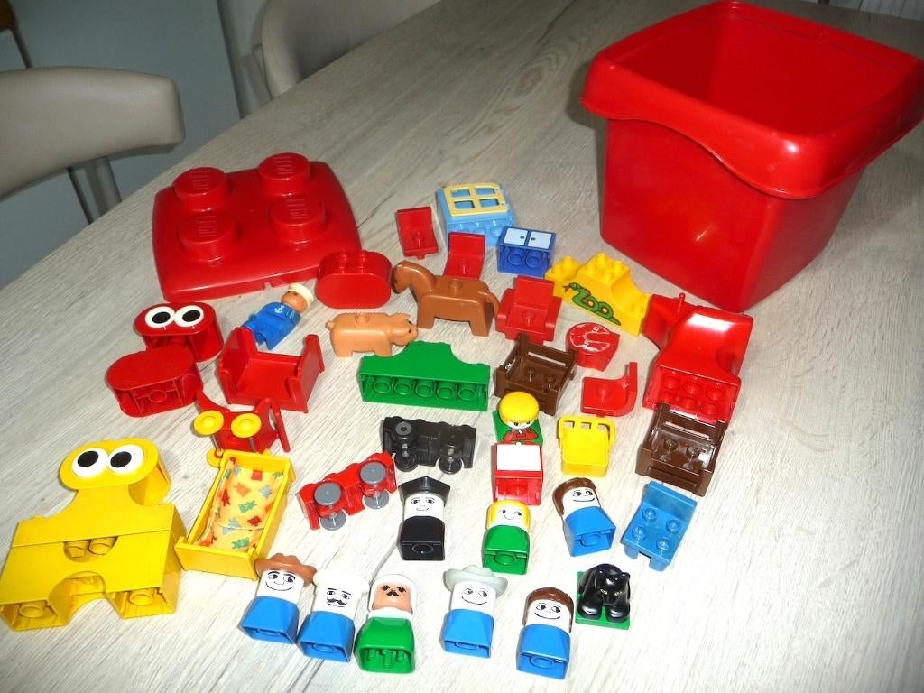 DUPLO doos vintage, Ophalen of Verzenden, Zo goed als nieuw, Duplo