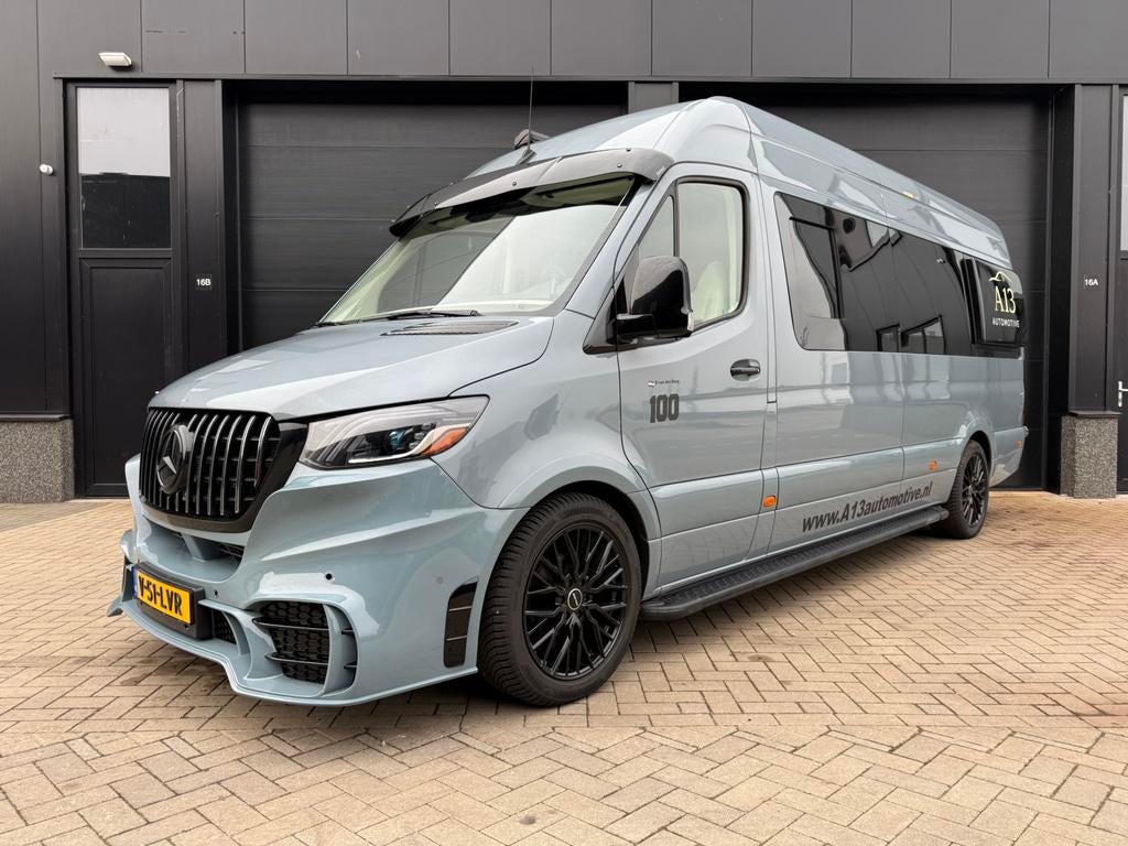 V.I.P. MX camper mercedes sprinter 3.0 V6 full op custom, Caravans en Kamperen, Mobilhomes, Automaat, Buscamper of Camperbus, Vloeistofverwarming
