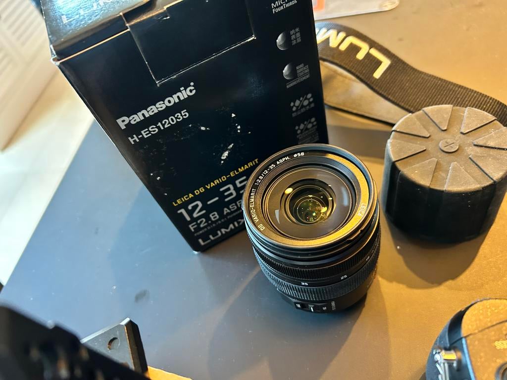 Panasonic Lumix + Objectifs + accessoires Lot, TV, Hi-fi & Vidéo, Appareils photo numériques, Enlèvement, Comme neuf