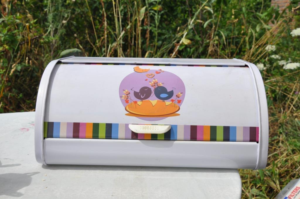 boite a pain metallique, Maison & Meubles, Enlèvement ou Envoi, Utilisé