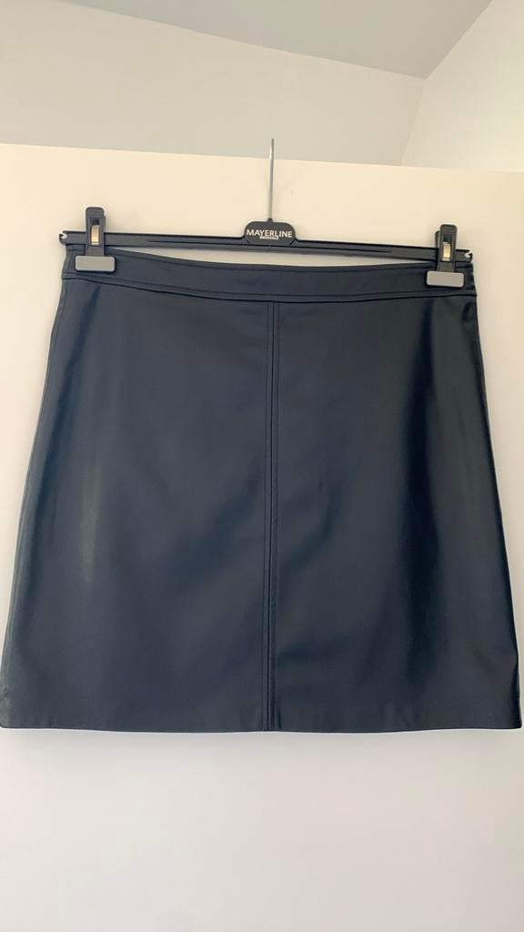 Lederen rok Esprit, maat 42, zwart, in perfecte staat, Zwart, Maat 42/44 (L), Ophalen of Verzenden, Zo goed als nieuw