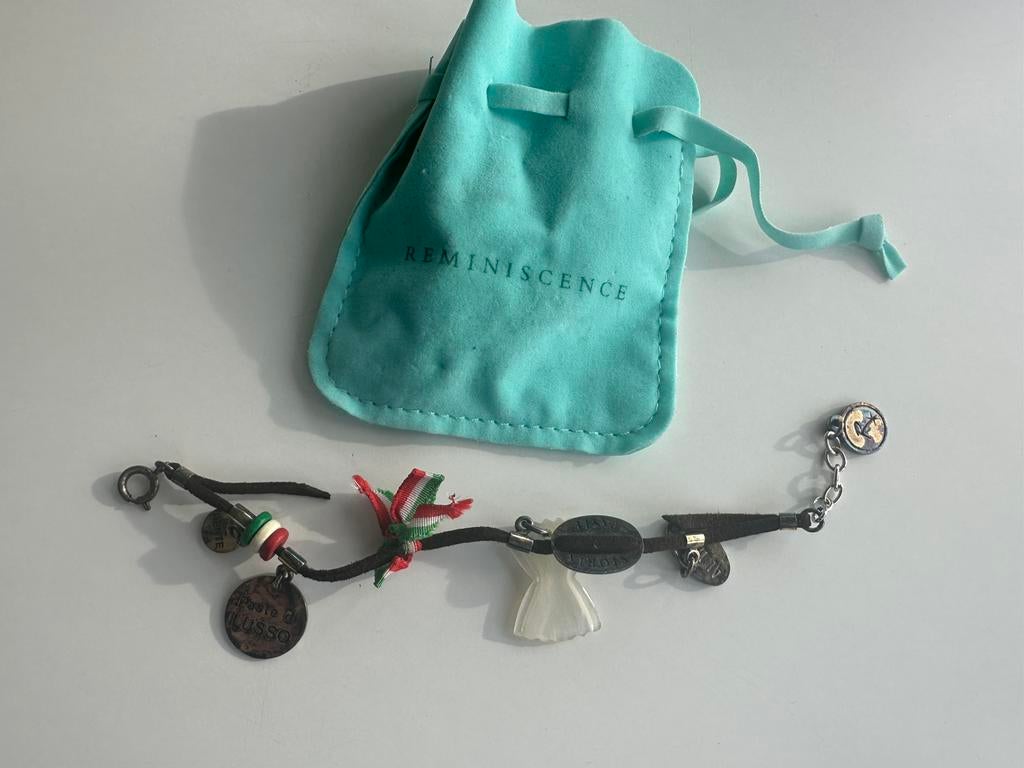 Armband Reminiscence Pasta, Bijoux, Sacs & Beauté, Bracelets, Comme neuf, Argent, Argent, Avec bracelets à breloques ou perles