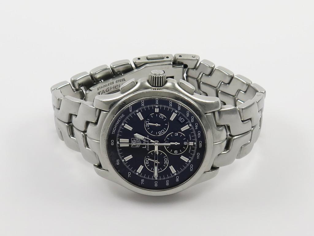 Tag Heuer Link, Handtassen en Accessoires, Horloges | Heren, Ophalen, Staal, Gebruikt, Staal