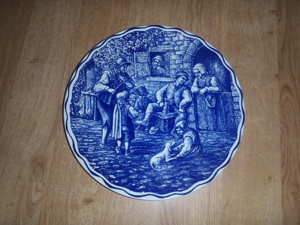 assiette Boch Delfts La Louvière, Enlèvement ou Envoi