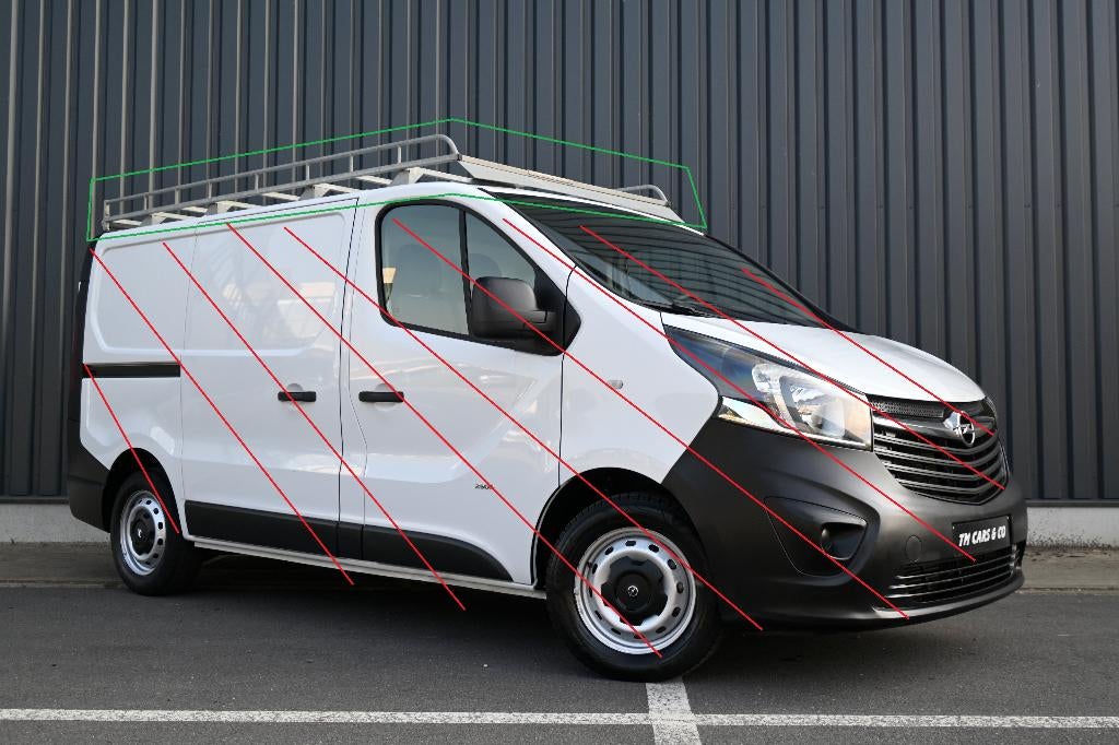 Trafic L1, Vivaro, Talento Dakrek / porte bagage / imperial, Enlèvement, Comme neuf