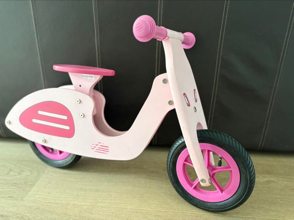 Kids Club Loopfiets Vespa 10 Inch Meisjes Roze, Ophalen, Gebruikt, Kids Club