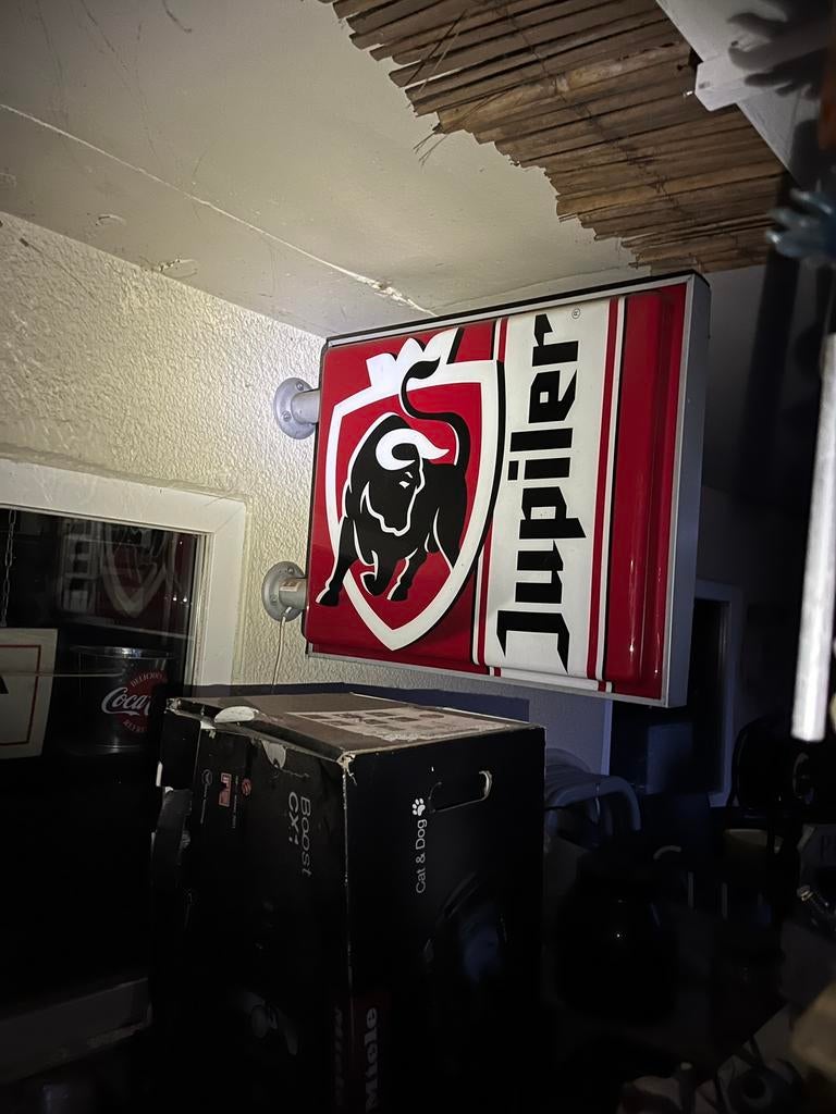 Lichtreklame, Verzamelen, Ophalen, Jupiler