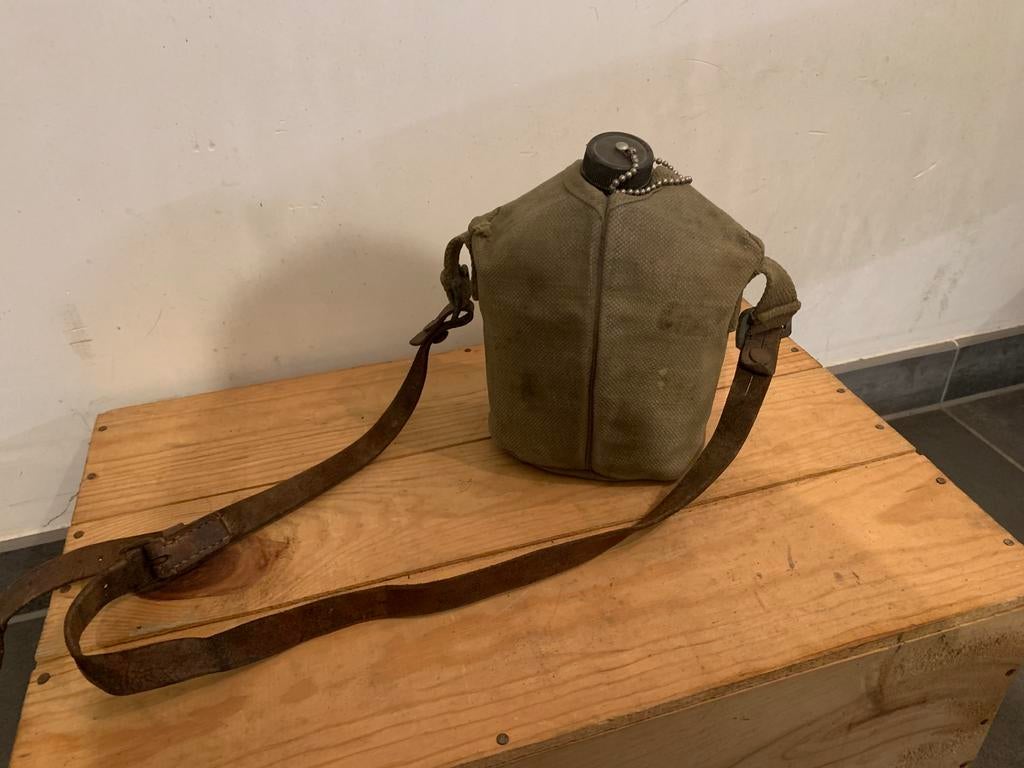 Ancienne bouteille d'eau, Collections, Objets militaires | Général, Enlèvement ou Envoi, Autres types