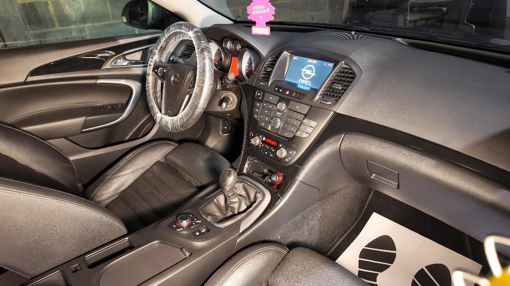 opel Insignia 2.0 CDTI/65000km/Leder/full option..., Auto's, Euro 5, 1956 cc, Zwart, 4 cilinders