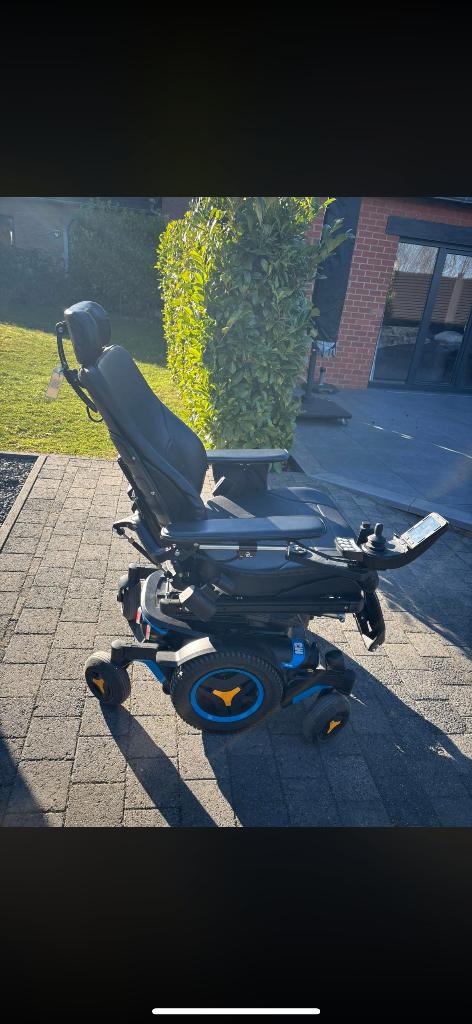 Chaise roulante électrique Permobil M3 Corpus, Ophalen, Gebruikt, Elektrische rolstoel