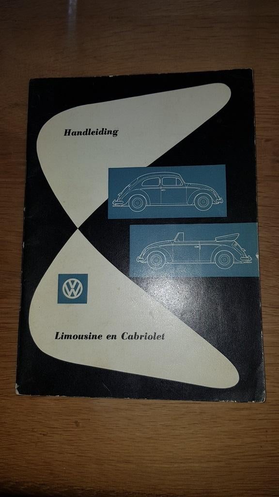 Kever VW Ovaal handleiding 1957 Nederlands., Enlèvement ou Envoi