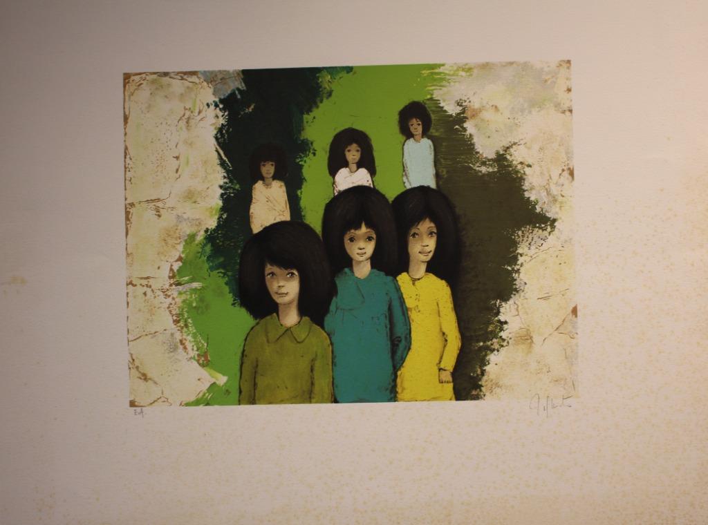 Jef Wauters -  e.a. litho, Antiquités & Art, Art | Lithographies & Sérigraphies, Enlèvement