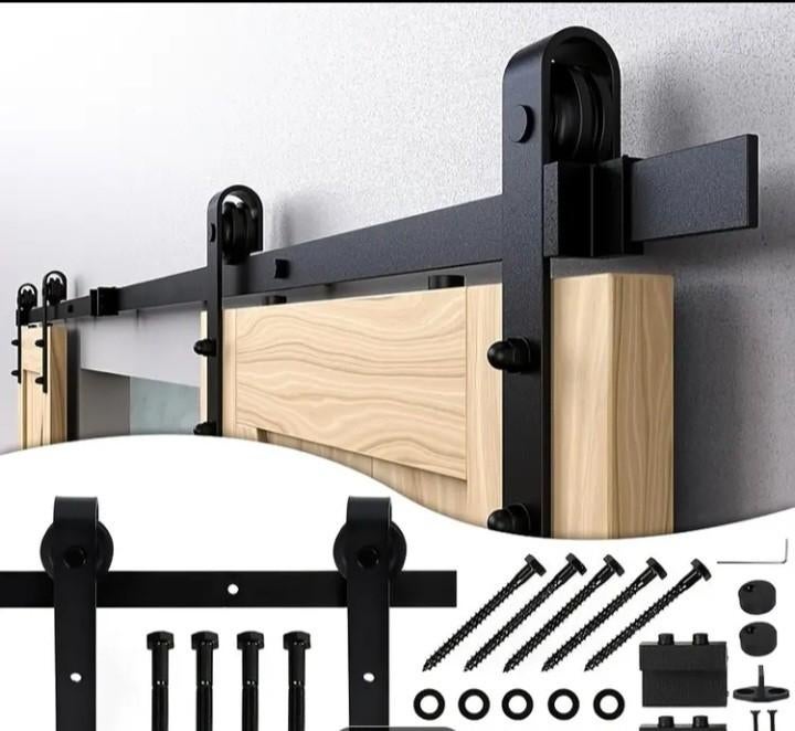 Kit systeme porte coulissante complet, Bricolage & Construction, Enlèvement ou Envoi, Neuf