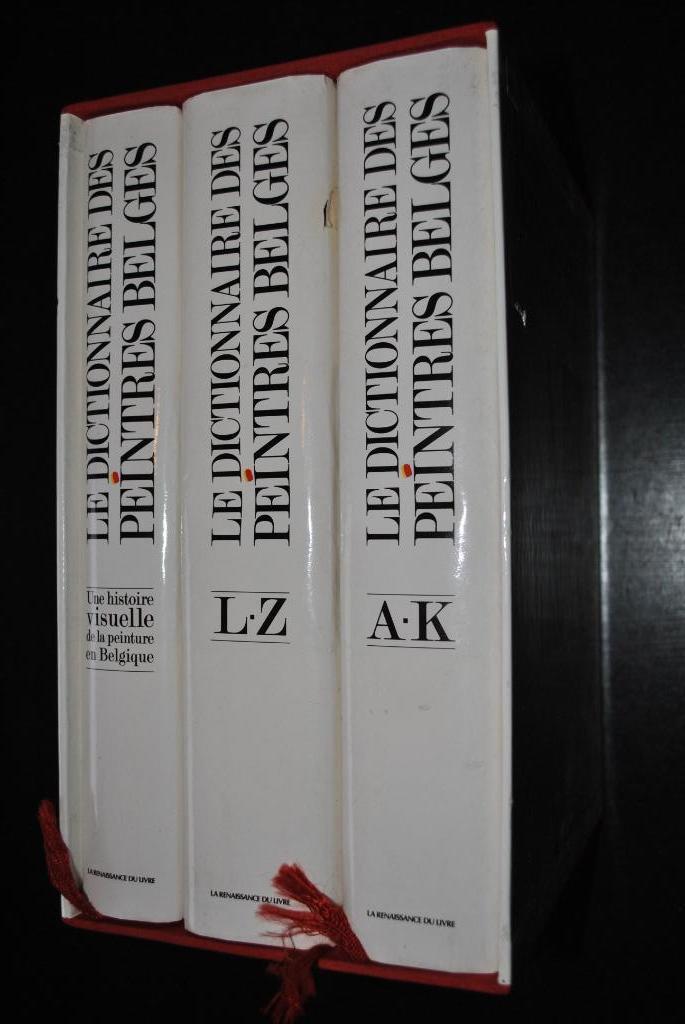 Le dictionnaire des peintres Belges XIVe siècle à nos jours, Enlèvement ou Envoi, Utilisé, Peinture et dessin