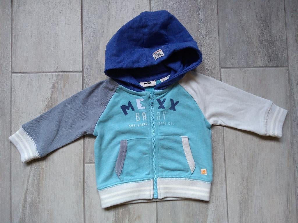 ★ M62 - Nieuwe Coole trui met kap Mexx, Kinderen en Baby's, Babykleding | Maat 62, Mexx, Truitje of Vestje, Nieuw, Ophalen of Verzenden