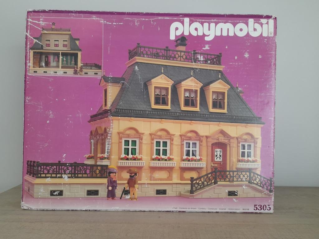 Playmobil 5303 victorian huis 1900 + doos compleet V1, Enfants & Bébés, Jouets | Playmobil, Envoi, Utilisé, Ensemble complet