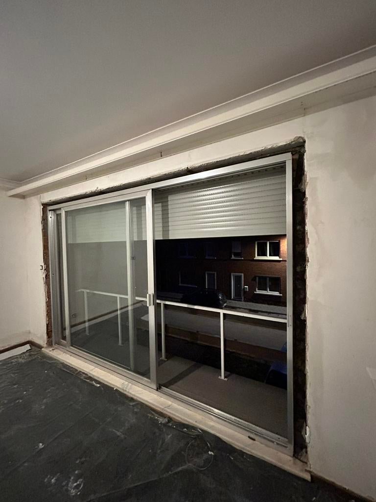 Groot raam met schuifdeur– perfecte staat, Doe-het-zelf en Bouw, Raamkozijnen en Schuifdeuren, Zo goed als nieuw, Overige typen