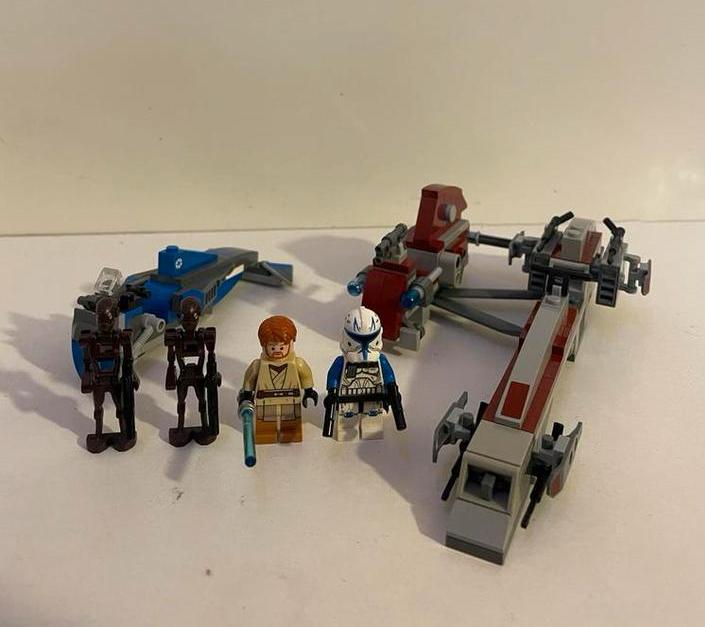 Lego Star Wars BARC Speeder & Sidecar 75012 ZELDZAAM, Enlèvement ou Envoi, Comme neuf, Ensemble complet, Lego