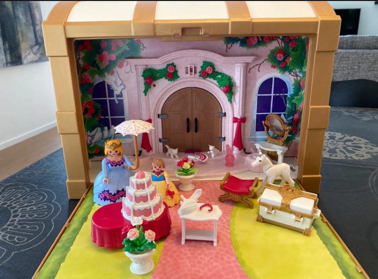 Meeneem prinsessenkoffer Playmobil, Ophalen of Verzenden, Zo goed als nieuw