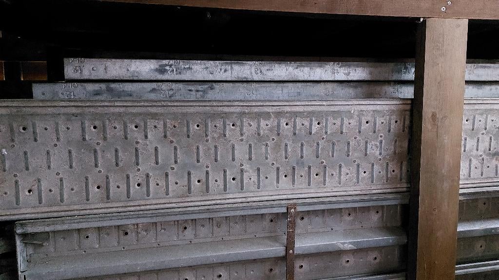 opbouw - steiger - stelling, Doe-het-zelf en Bouw, Steigers, Ophalen, Gebruikt