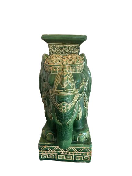 Table à plantes éléphant en céramique, Enlèvement