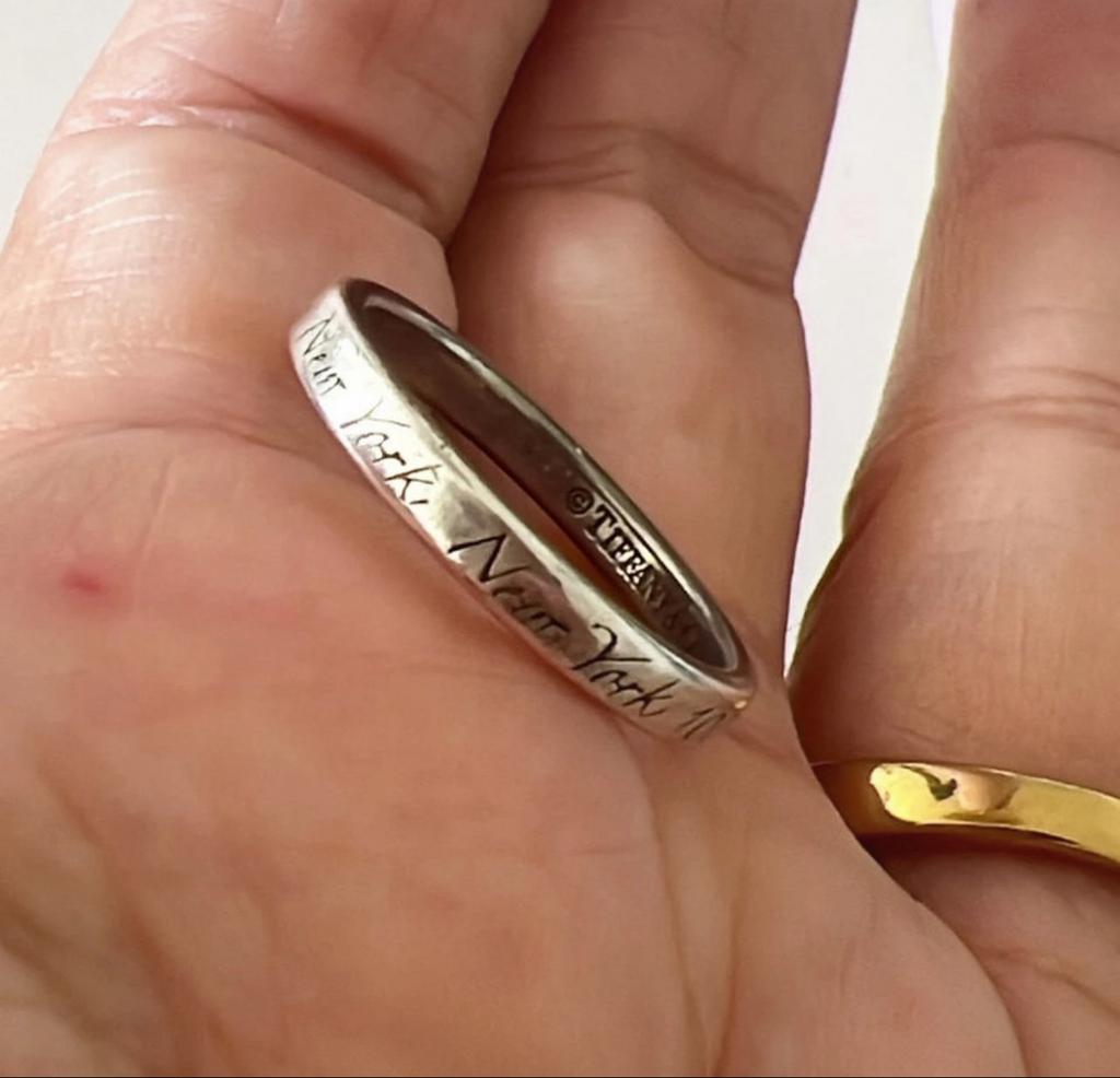 Tiffany and co bague return to Tiffany argent 925 taille 8, Bijoux, Sacs & Beauté, Bagues, Enlèvement ou Envoi, Argent, Argent