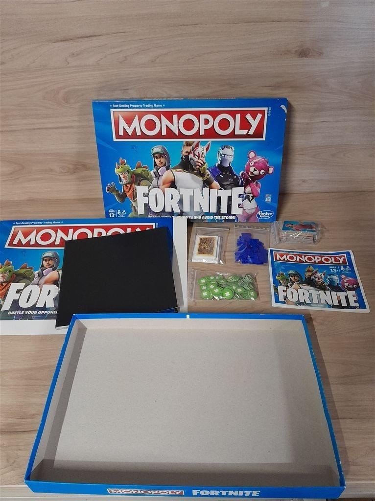 Monopoly fortnite gezelschapsspel [s1018], Verzenden, Zo goed als nieuw
