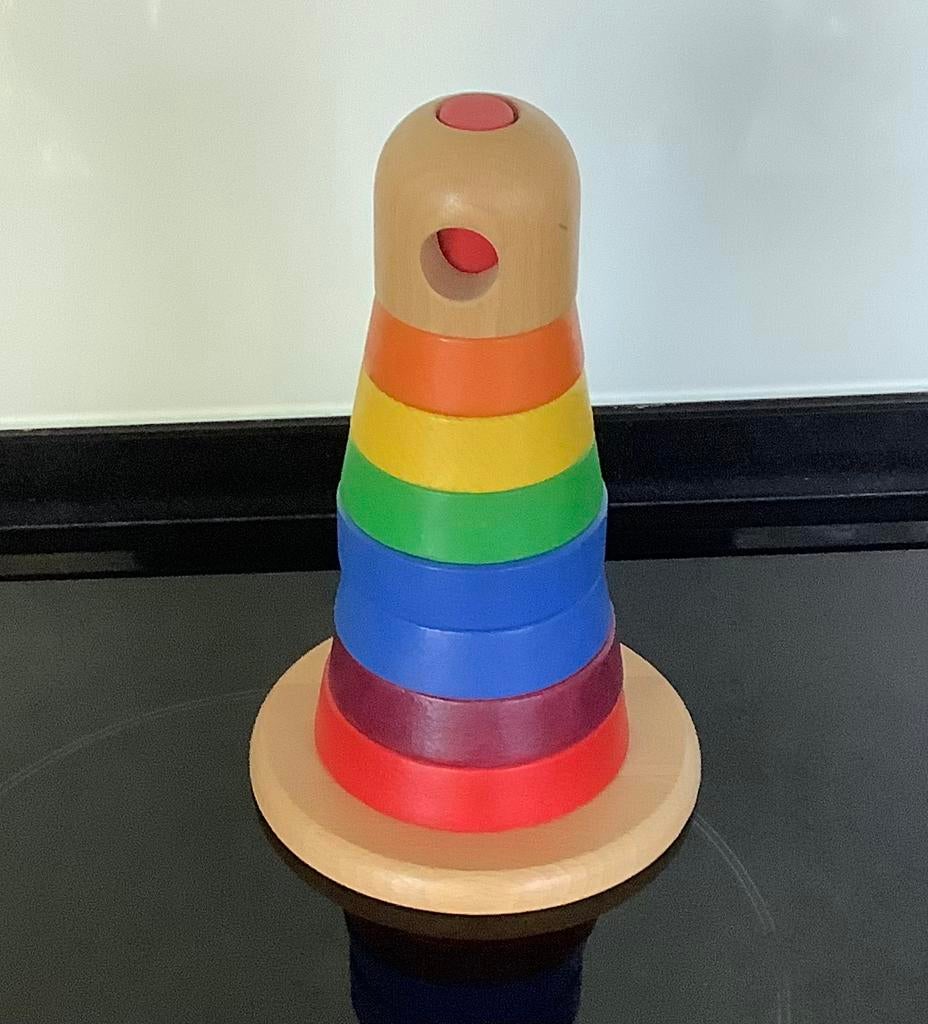 Tour d’empillage en bois, Enlèvement ou Envoi, Comme neuf