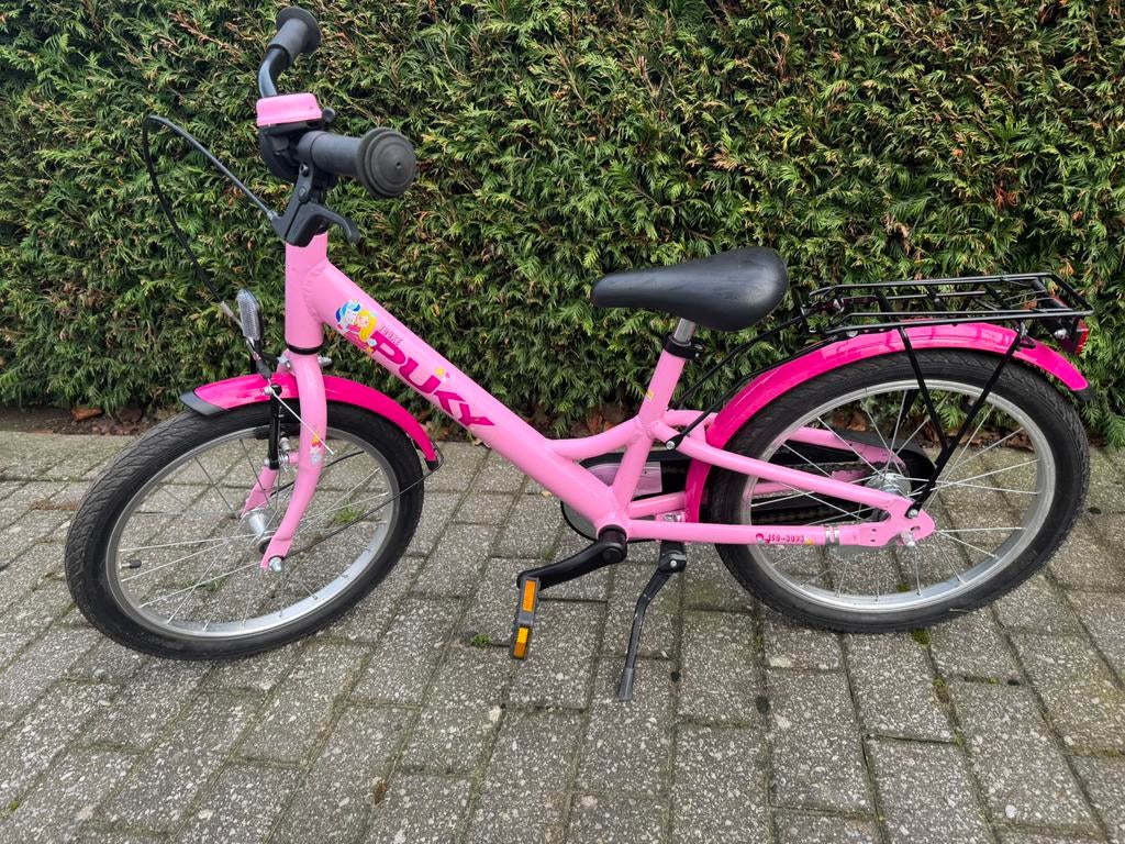 Prinsessendroom te koop - Puky Youke fiets 18", Fietsen en Brommers, Ophalen, Zo goed als nieuw