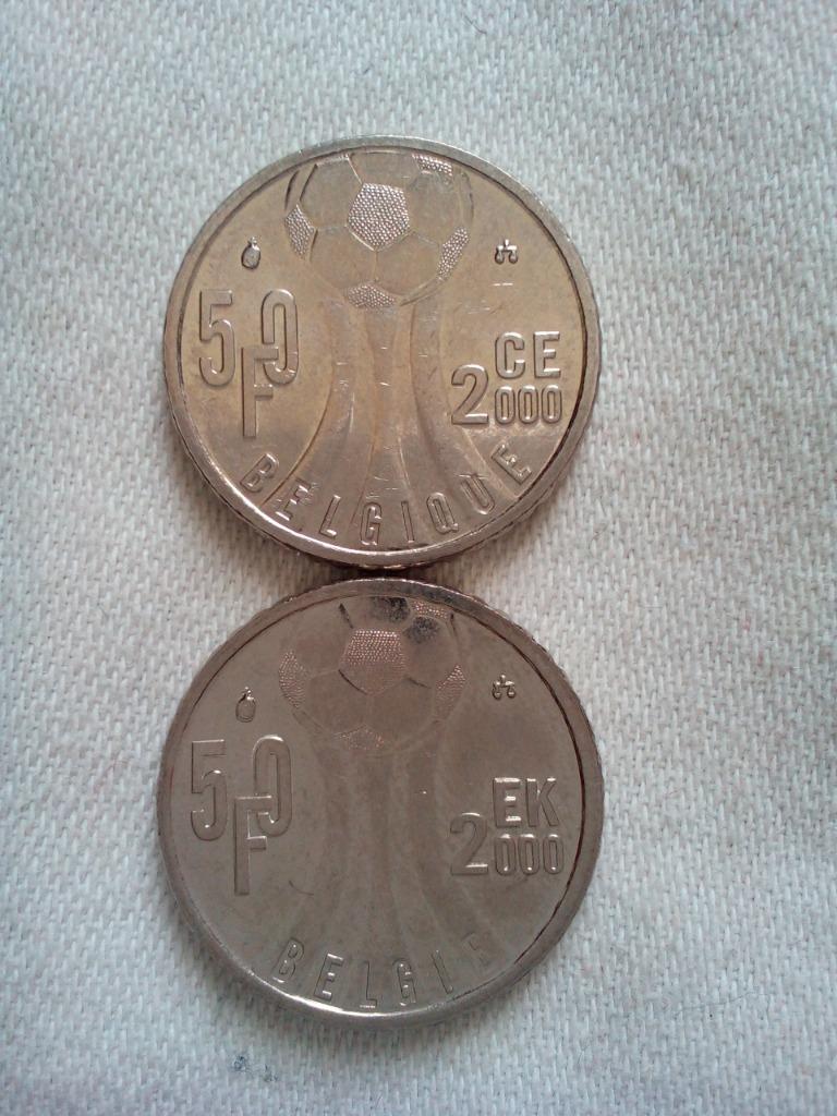 Euro 2000 - EK 2000, Timbres & Monnaies, Monnaies | Belgique, Enlèvement ou Envoi, Monnaie en vrac
