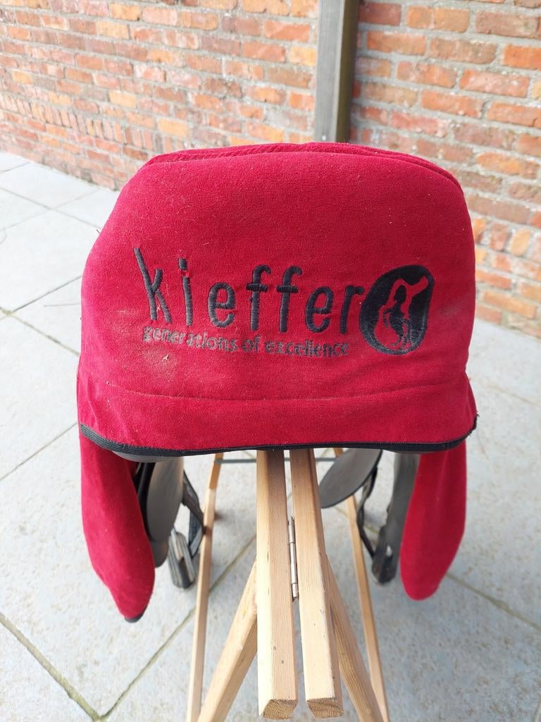 Dressuurzadel Kieffer te koop wegens sterfgeval paard, Dieren en Toebehoren, Ophalen