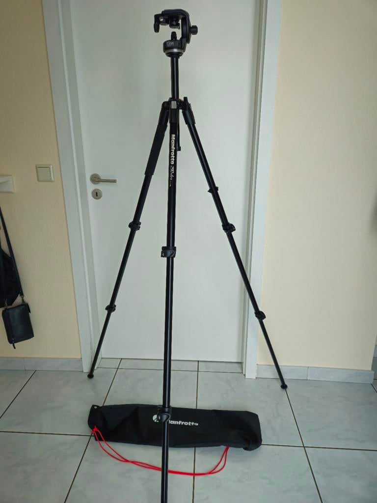 Trépied photo Manfrotto 290 Xtra – parfaitement fonctionnel, Enlèvement ou Envoi