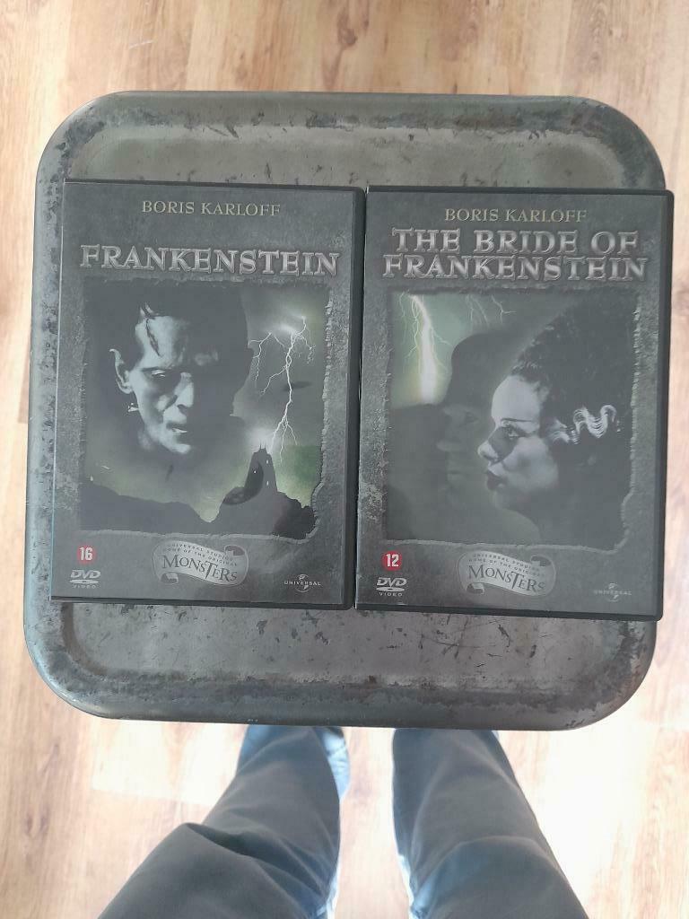 Universal monsters - pakket met acht films, Cd's en Dvd's, Dvd's | Horror, Zo goed als nieuw, Monsters, Vanaf 16 jaar, Verzenden
