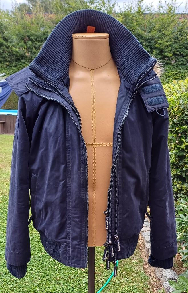 * Super Dry Zara H&M Levis Premium x 9, Kleding | Heren, Jassen | Winter, Zo goed als nieuw, Maat 48/50 (M), Blauw, Ophalen