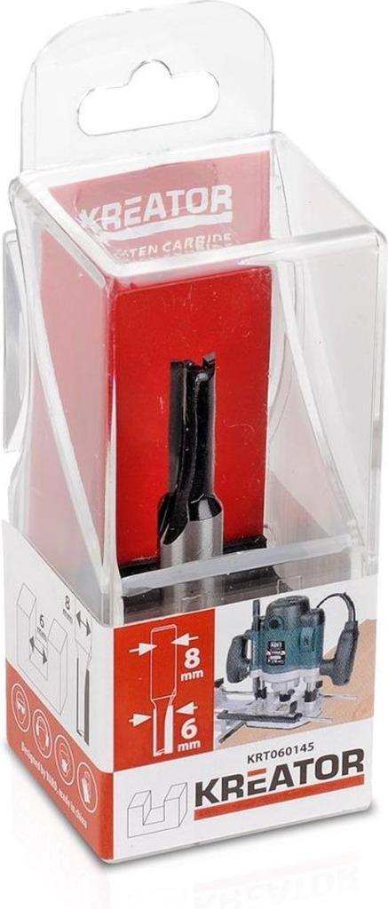 Kreator KRT060145 Fraise en bout - Ø6 mm, Bricolage & Construction, Enlèvement ou Envoi, Neuf