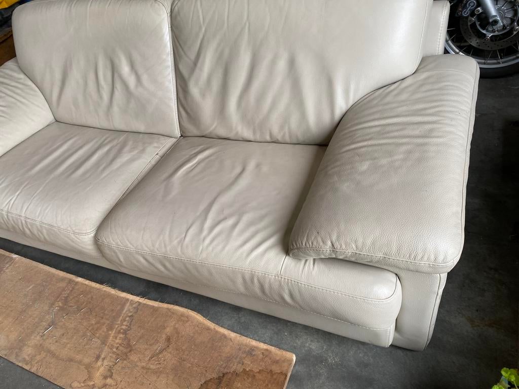 Lederen zetel, Ophalen, Zo goed als nieuw