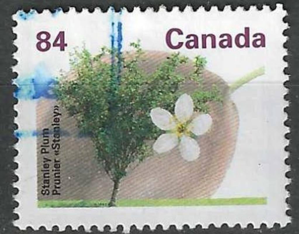 Canada 1991 - Yvert 1227 - Canadese Fruitbomen (ST), Verzenden, Gestempeld