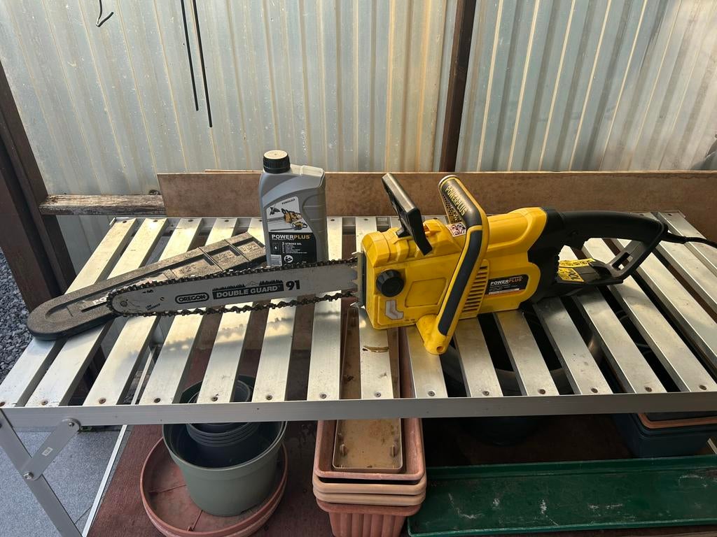 Electrische Boomzaag, Ophalen, Zo goed als nieuw, Overige soorten, PowerPlus XQ