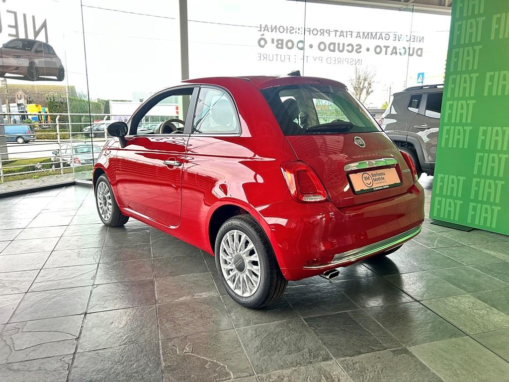 Fiat 500 1.0 HYBRID DOLCEVITA LIGHT * PARKEERSENSOREN * CAR, Euro 6, Bedrijf, Grijs, 70 pk