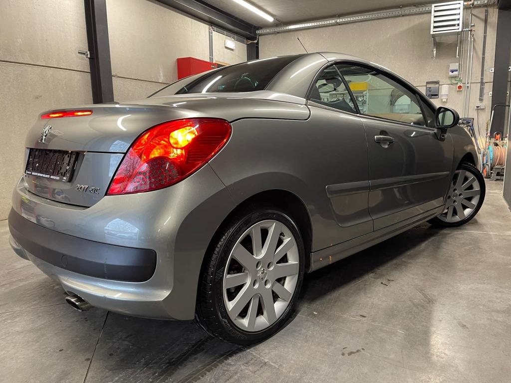 PEUGEOT 207 CC, Auto's, Peugeot, Voorwielaandrijving, 4 zetels, Cabriolet, Leder
