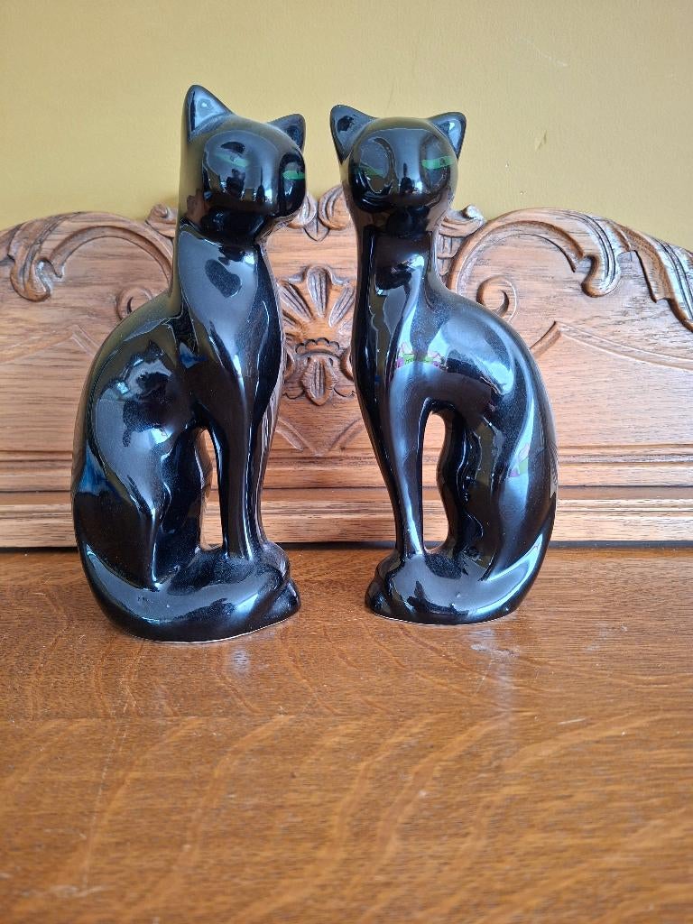 Vintage MCM kattenbeeldjes, Ophalen