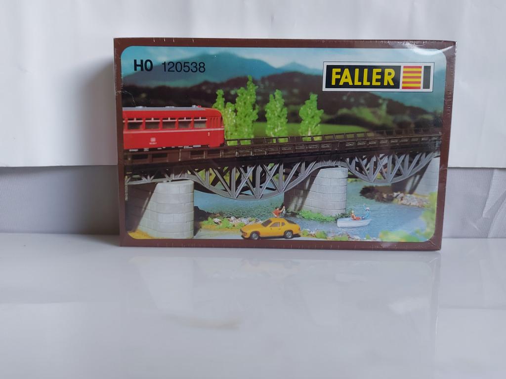 Faller 120538 Brugpeilers, Overige merken, Gelijkstroom of Wisselstroom, Brug, Tunnel of Gebouw, Nieuw