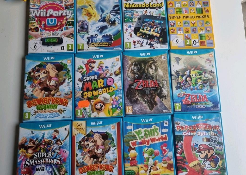 Jeux Nintendo Wii U Jeux Wiiu, Enlèvement ou Envoi, Comme neuf
